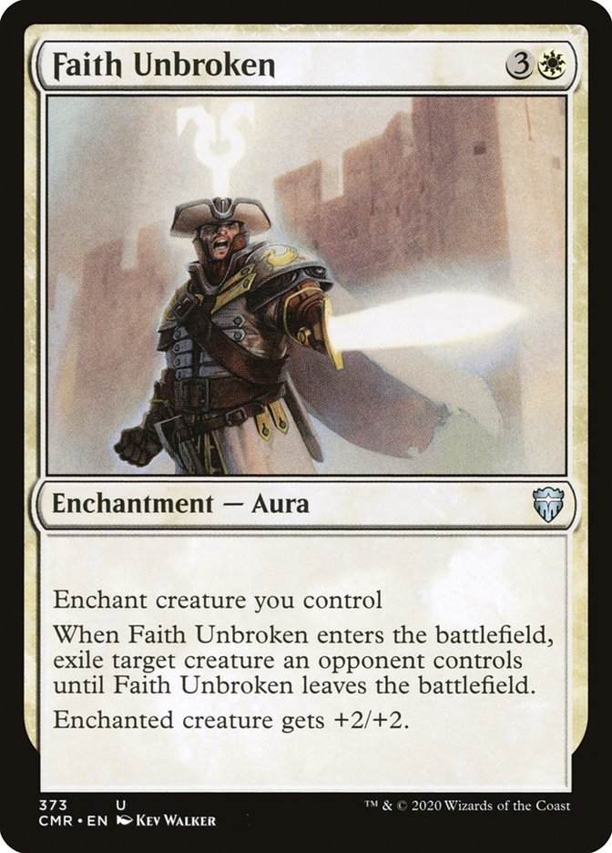 Faith Unbroken [Commander Legends] MTG Single Magic: The Gathering | Red Claw Gaming