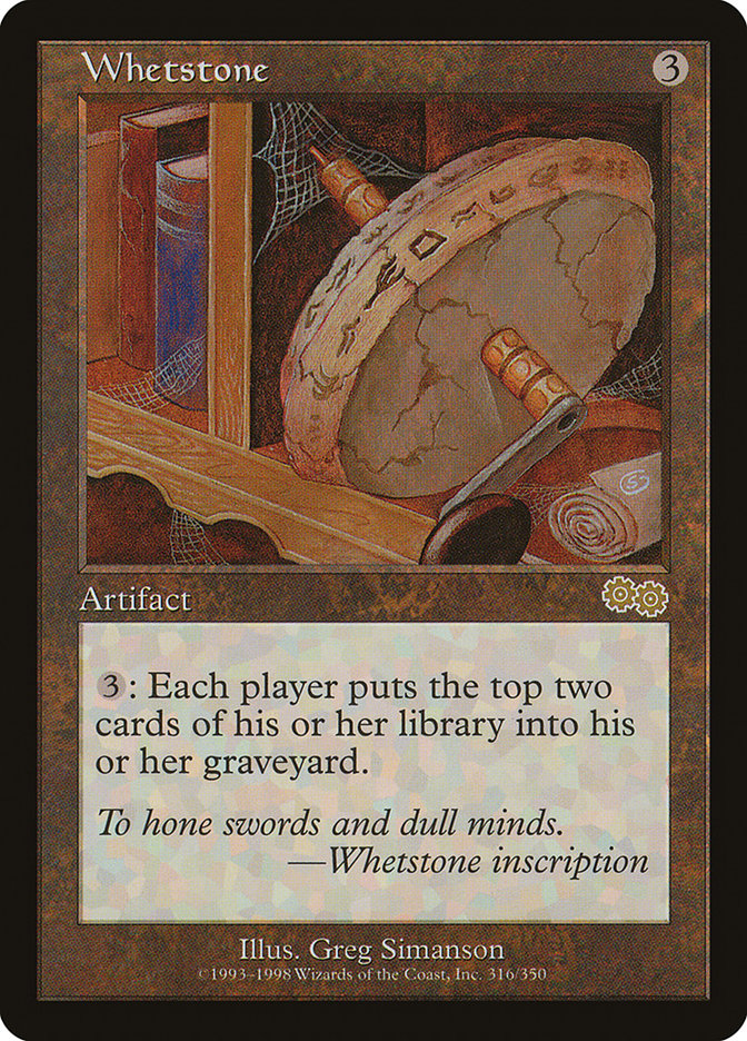 Whetstone [Urza's Saga] MTG Single Magic: The Gathering | Red Claw Gaming
