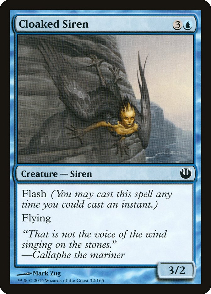 Cloaked Siren [Journey into Nyx] MTG Single Magic: The Gathering | Red Claw Gaming