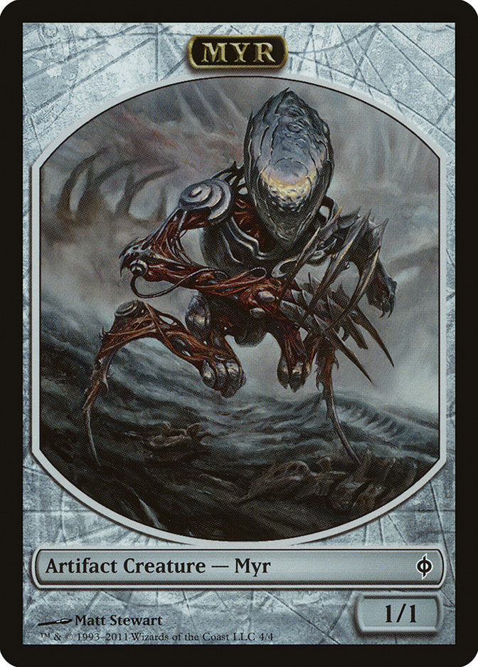 Myr Token [New Phyrexia Tokens] MTG Single Magic: The Gathering | Red Claw Gaming
