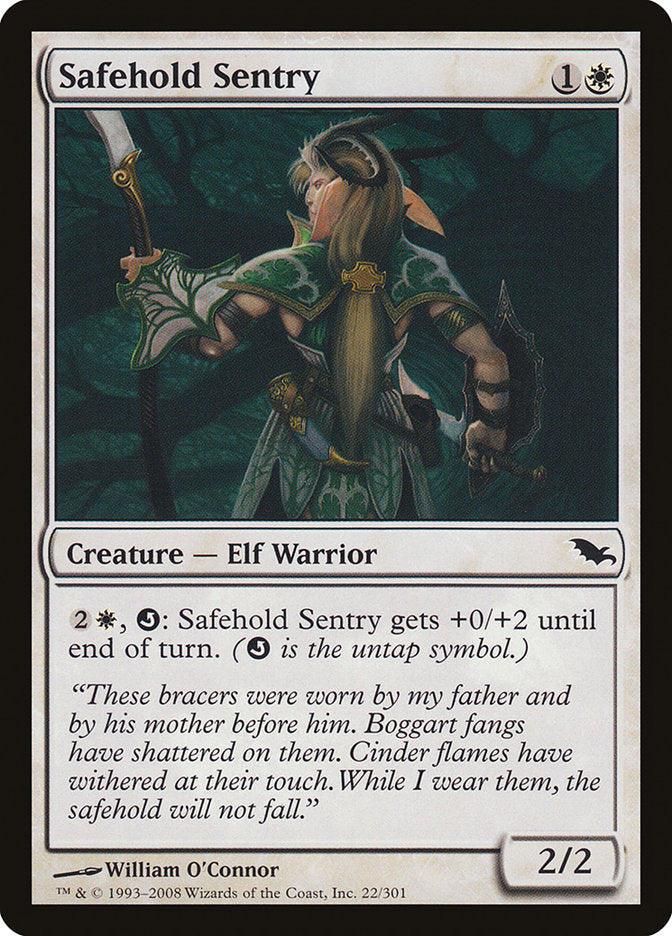 Safehold Sentry [Shadowmoor] MTG Single Magic: The Gathering | Red Claw Gaming