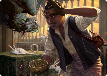 Bennie Bracks, Zoologist Art Card [Streets of New Capenna Art Series] MTG Single Magic: The Gathering | Red Claw Gaming