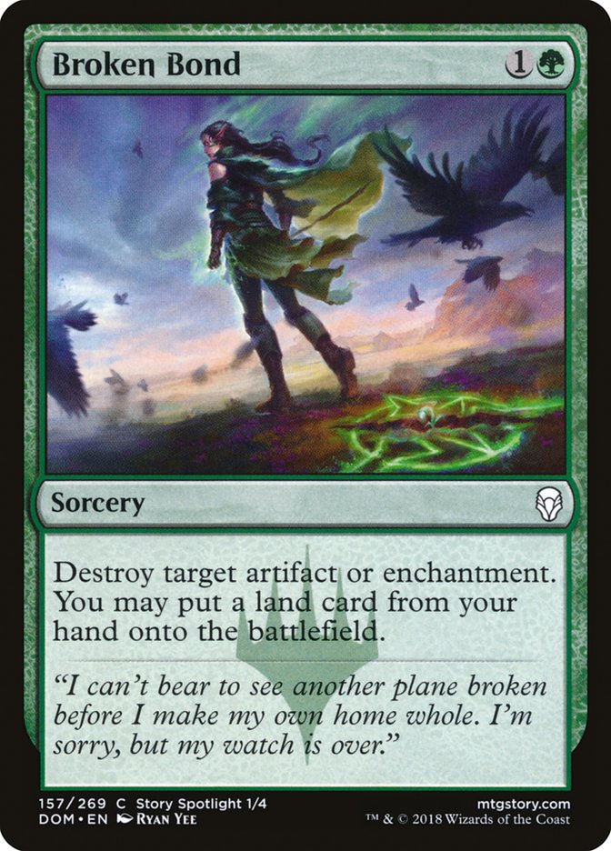 Broken Bond [Dominaria] MTG Single Magic: The Gathering | Red Claw Gaming