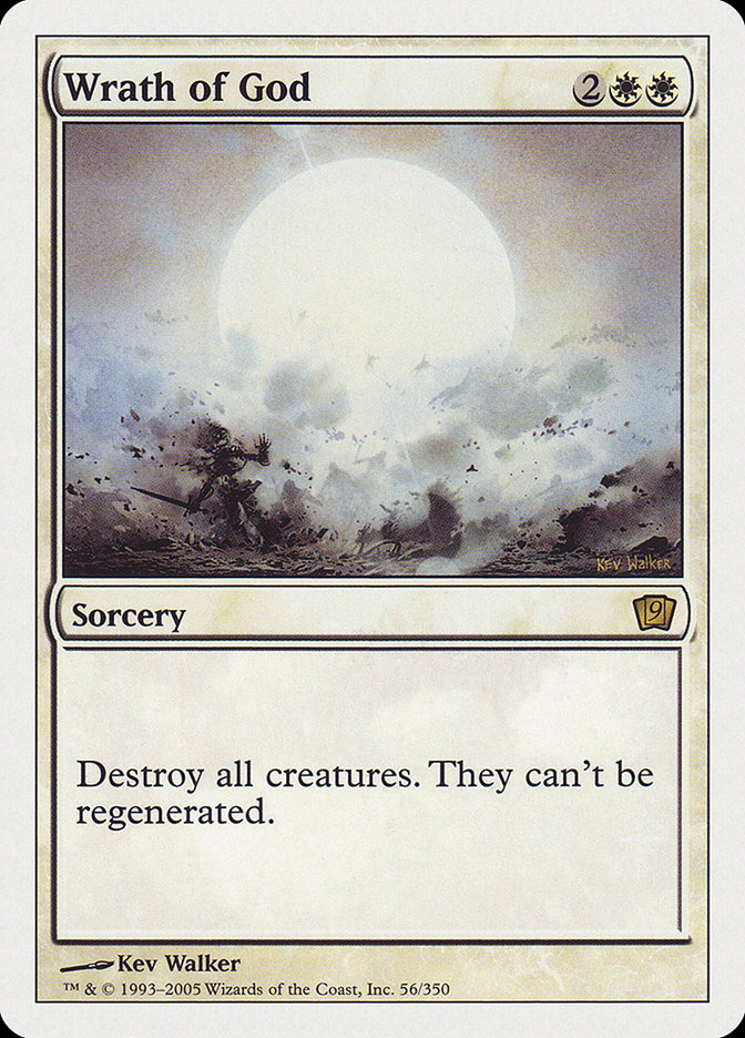 Wrath of God [Ninth Edition] MTG Single Magic: The Gathering | Red Claw Gaming