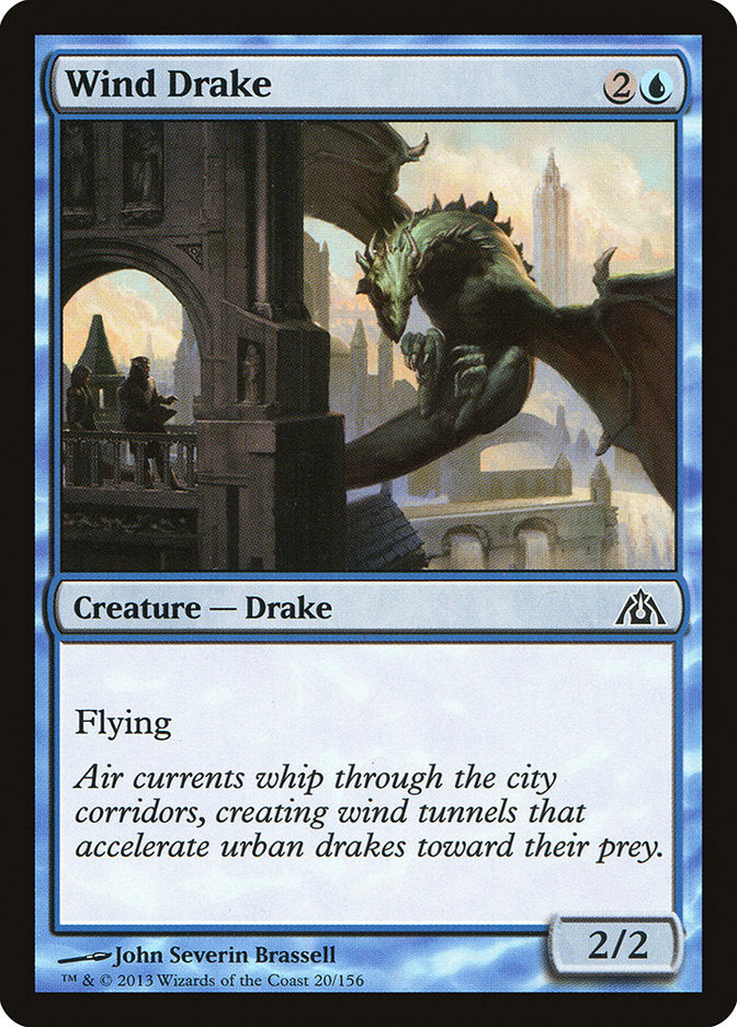 Wind Drake [Dragon's Maze] MTG Single Magic: The Gathering | Red Claw Gaming