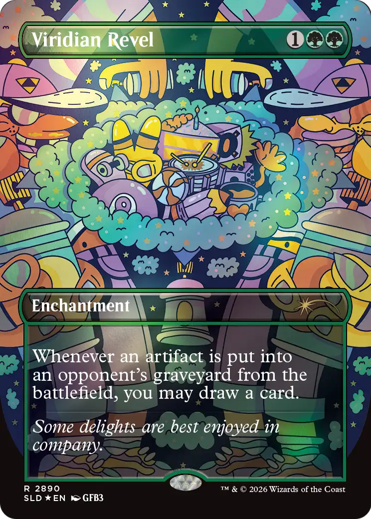 Viridian Revel [Secret Lair Drop Series] | Red Claw Gaming