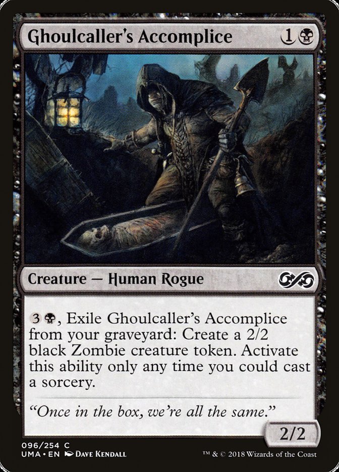 Ghoulcaller's Accomplice [Ultimate Masters] MTG Single Magic: The Gathering | Red Claw Gaming
