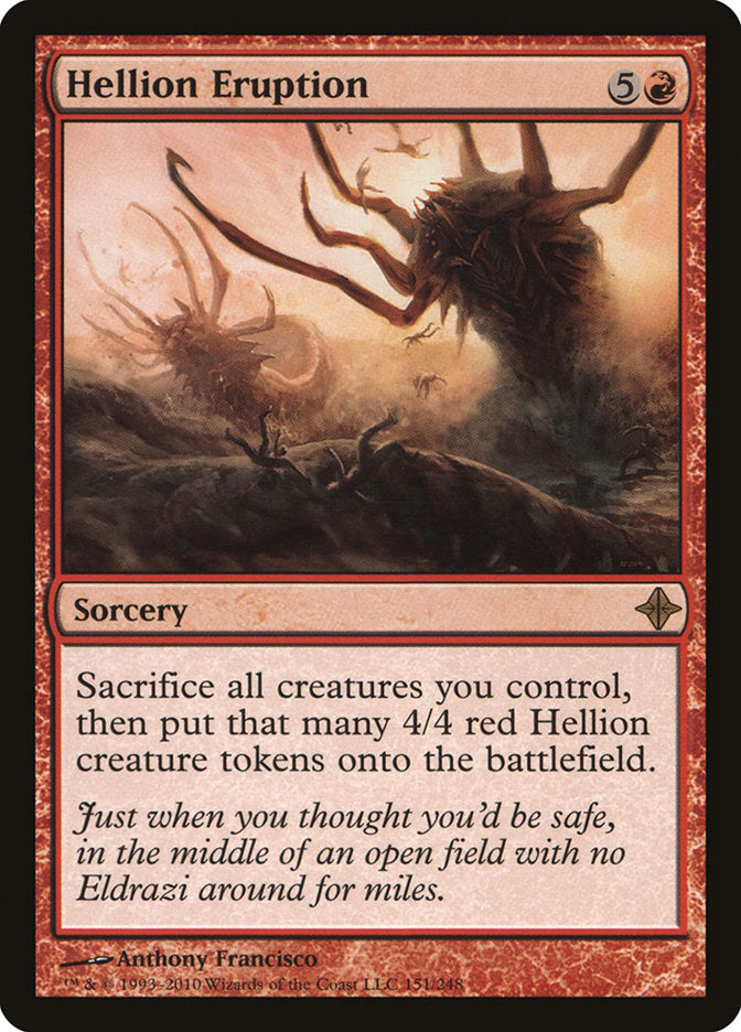 Hellion Eruption [Rise of the Eldrazi] MTG Single Magic: The Gathering | Red Claw Gaming