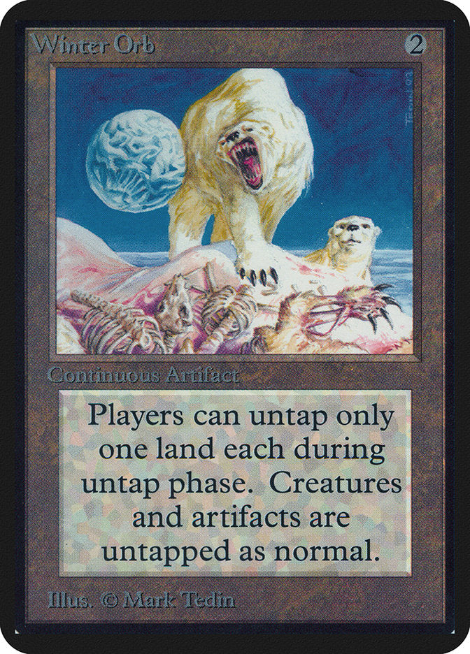 Winter Orb [Alpha Edition] MTG Single Magic: The Gathering | Red Claw Gaming