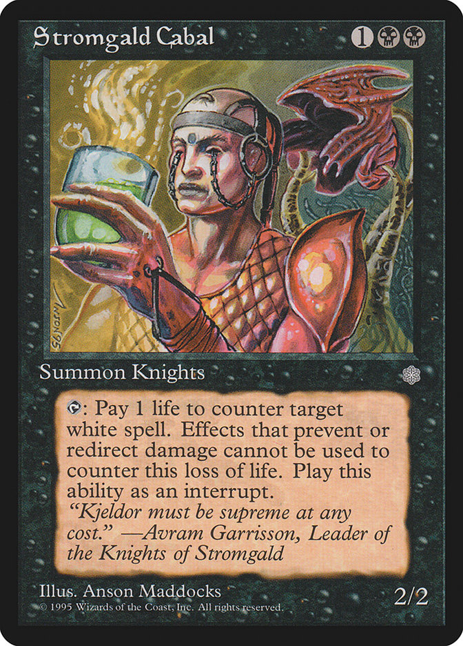 Stromgald Cabal [Ice Age] MTG Single Magic: The Gathering | Red Claw Gaming