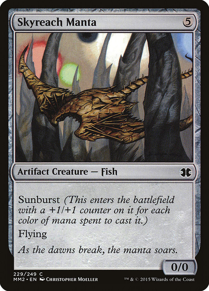 Skyreach Manta [Modern Masters 2015] MTG Single Magic: The Gathering | Red Claw Gaming