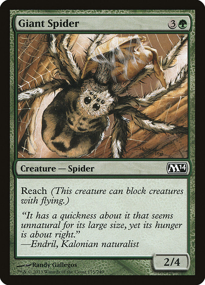 Giant Spider [Magic 2014] MTG Single Magic: The Gathering | Red Claw Gaming
