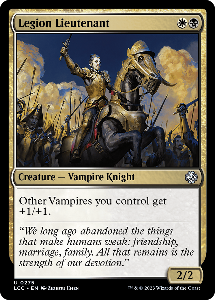 Legion Lieutenant [The Lost Caverns of Ixalan Commander] MTG Single Magic: The Gathering | Red Claw Gaming
