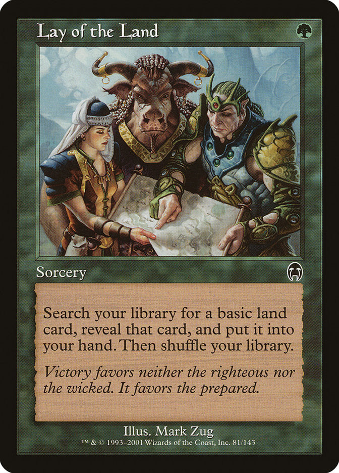 Lay of the Land [Apocalypse] MTG Single Magic: The Gathering | Red Claw Gaming