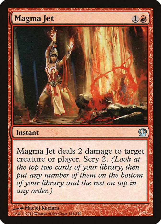 Magma Jet [Theros] MTG Single Magic: The Gathering | Red Claw Gaming