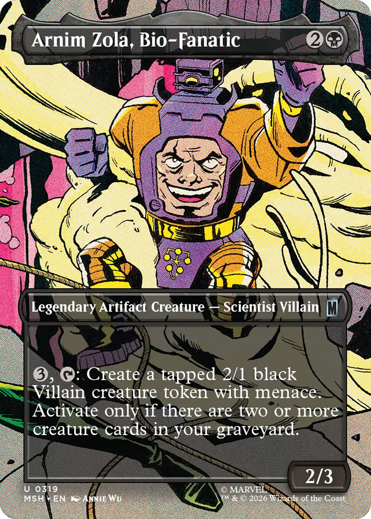 Arnim Zola, Bio-Fanatic (Borderless) [Marvel Super Heroes] | Red Claw Gaming