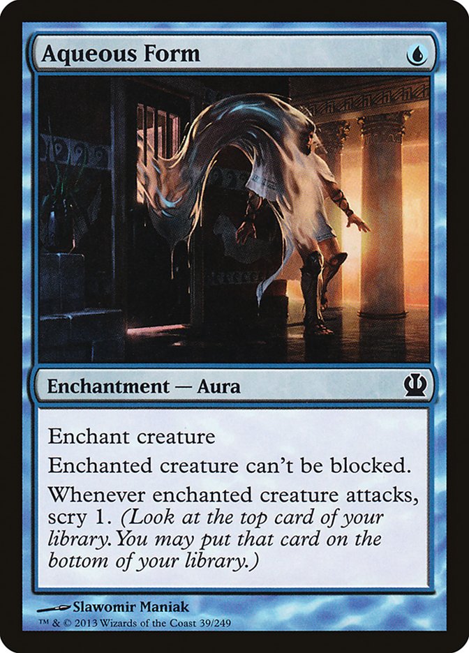 Aqueous Form [Theros] MTG Single Magic: The Gathering | Red Claw Gaming