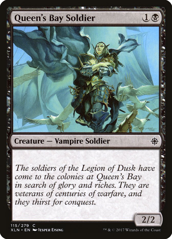 Queen's Bay Soldier [Ixalan] MTG Single Magic: The Gathering | Red Claw Gaming