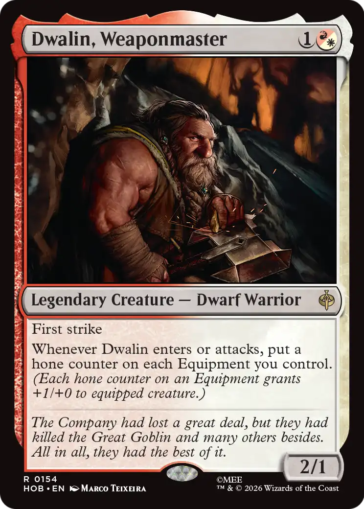 Dwalin, Weaponmaster [The Hobbit] | Red Claw Gaming