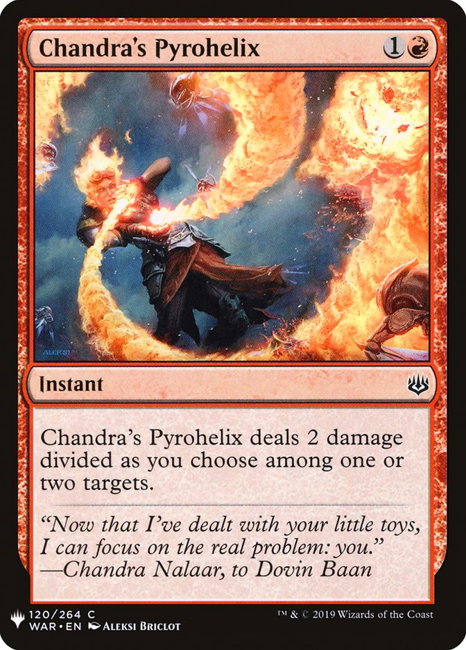 Chandra's Pyrohelix [Mystery Booster] MTG Single Magic: The Gathering | Red Claw Gaming