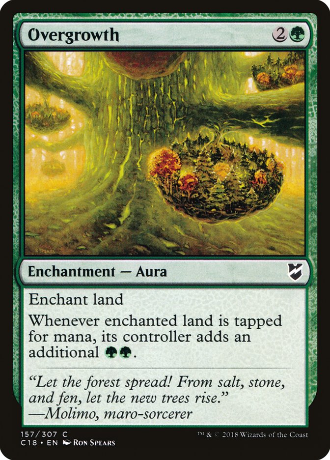 Overgrowth [Commander 2018] MTG Single Magic: The Gathering | Red Claw Gaming