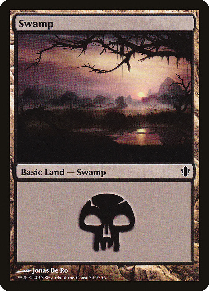 Swamp (346) [Commander 2013] MTG Single Magic: The Gathering | Red Claw Gaming