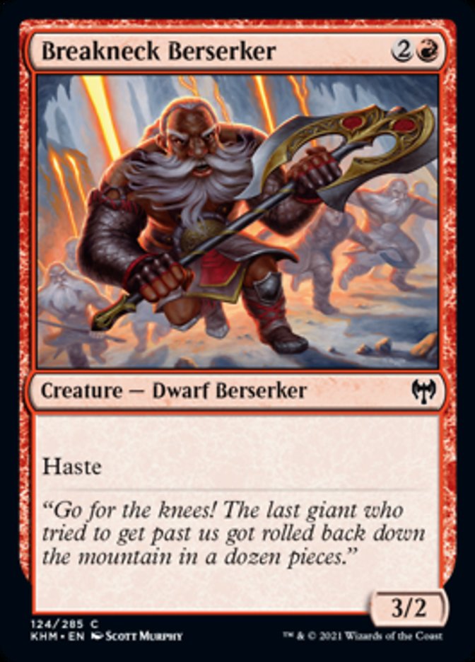 Breakneck Berserker [Kaldheim] MTG Single Magic: The Gathering | Red Claw Gaming