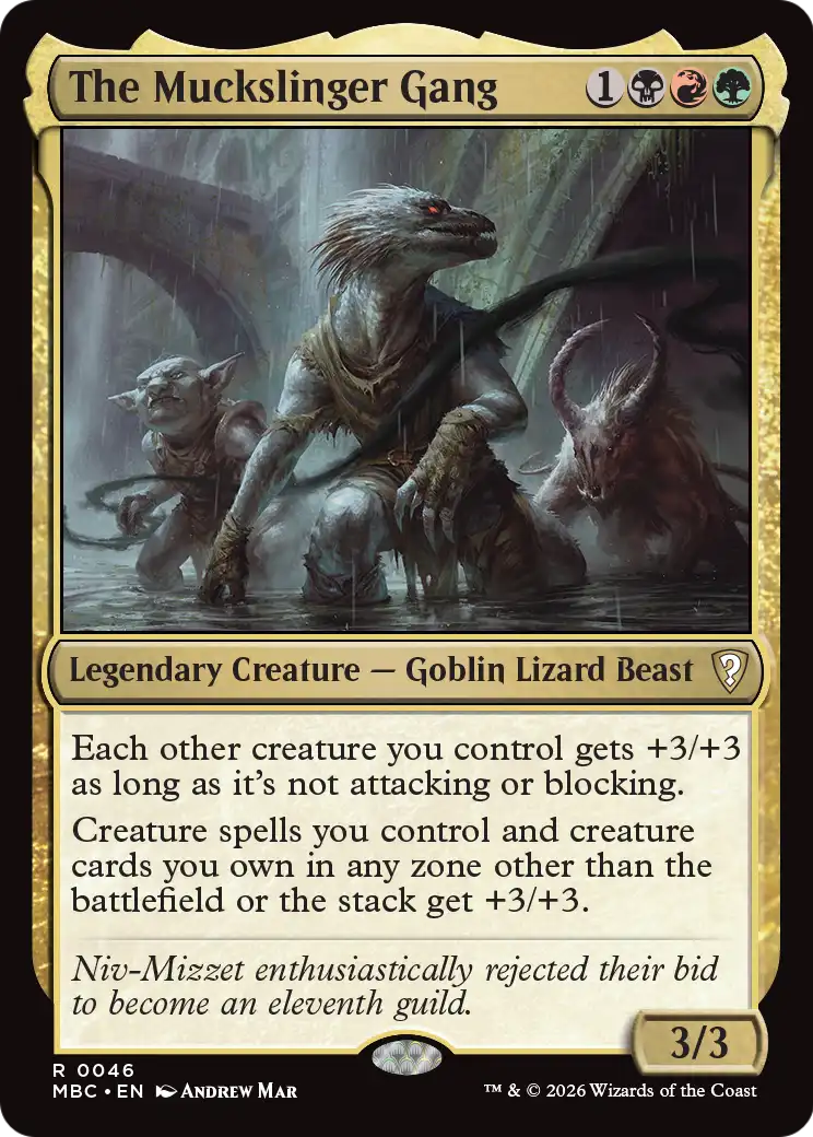 The Muckslinger Gang [Mystery Booster: Commander Edition] | Red Claw Gaming