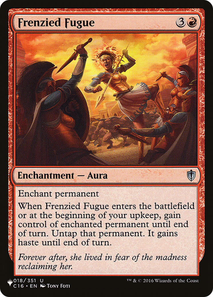 Frenzied Fugue [The List] MTG Single Magic: The Gathering | Red Claw Gaming