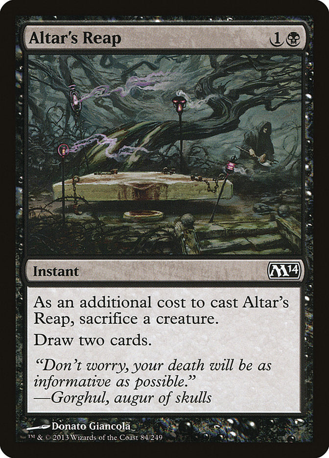 Altar's Reap [Magic 2014] MTG Single Magic: The Gathering | Red Claw Gaming