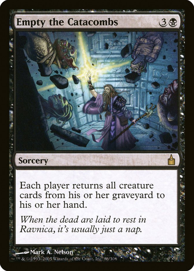 Empty the Catacombs [Ravnica: City of Guilds] MTG Single Magic: The Gathering | Red Claw Gaming