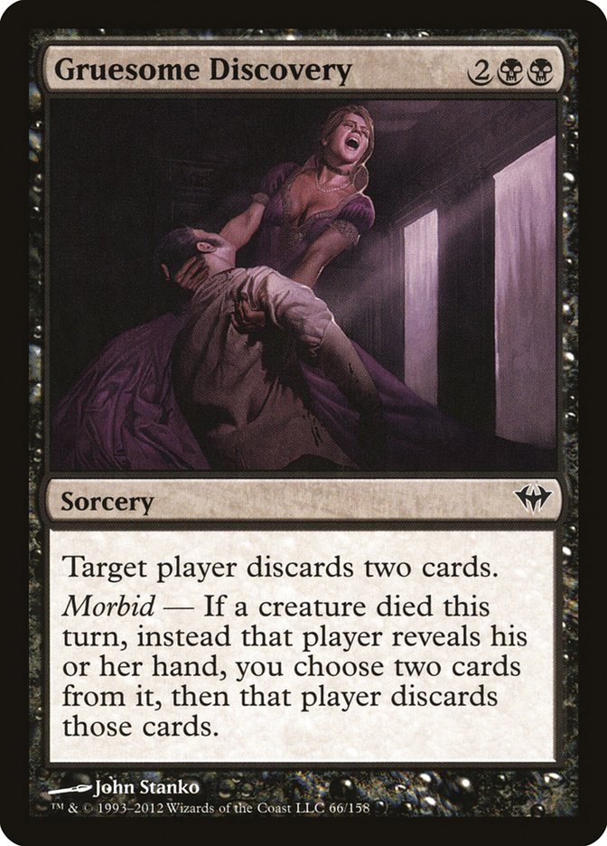 Gruesome Discovery [Dark Ascension] MTG Single Magic: The Gathering | Red Claw Gaming