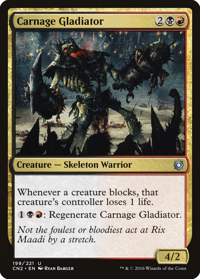 Carnage Gladiator [Conspiracy: Take the Crown] MTG Single Magic: The Gathering | Red Claw Gaming