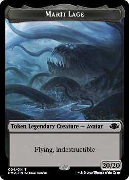 Goblin // Marit Lage Double-Sided Token [Dominaria Remastered Tokens] MTG Single Magic: The Gathering | Red Claw Gaming