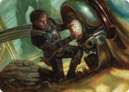 Urza, Powerstone Prodigy Art Card [The Brothers' War Art Series] MTG Single Magic: The Gathering | Red Claw Gaming