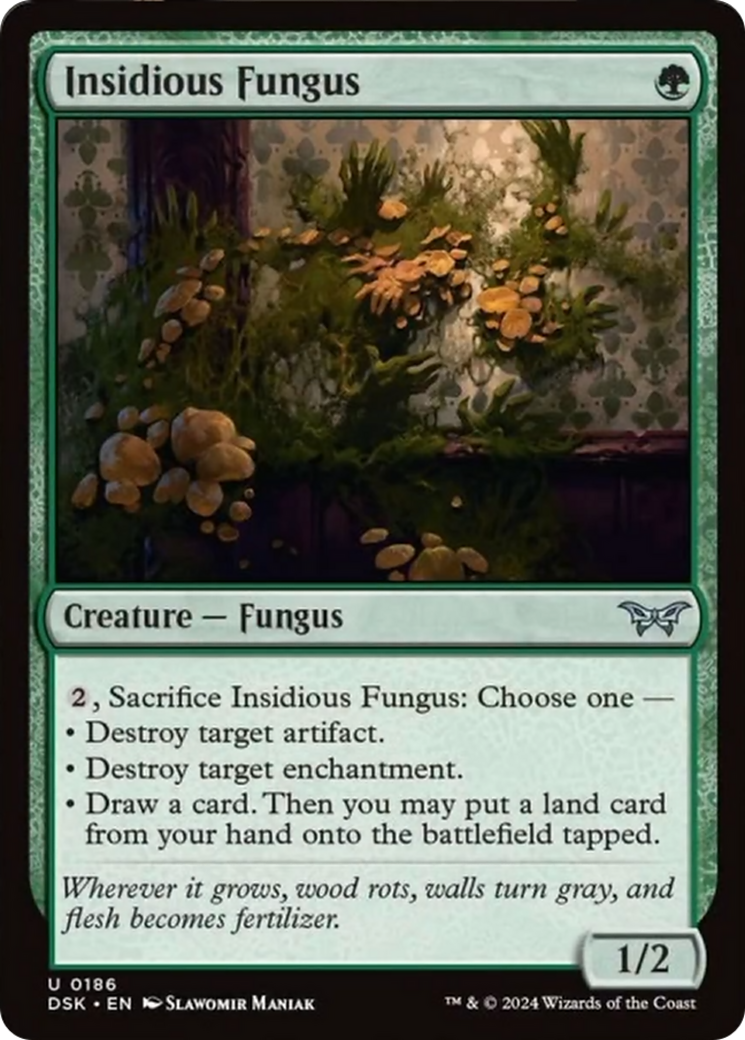 Insidious Fungus [Duskmourn: House of Horror] MTG Single Magic: The Gathering | Red Claw Gaming