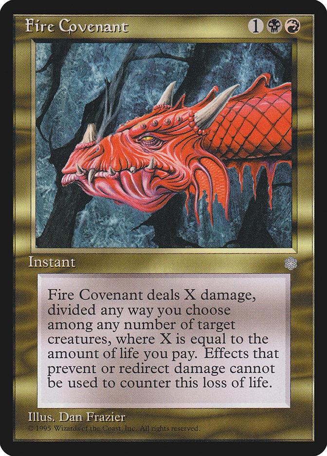 Fire Covenant [Ice Age] MTG Single Magic: The Gathering | Red Claw Gaming