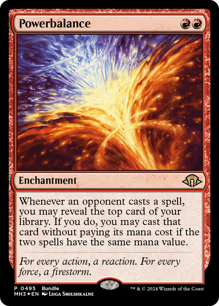 Powerbalance [Modern Horizons 3 Promos] MTG Single Magic: The Gathering | Red Claw Gaming