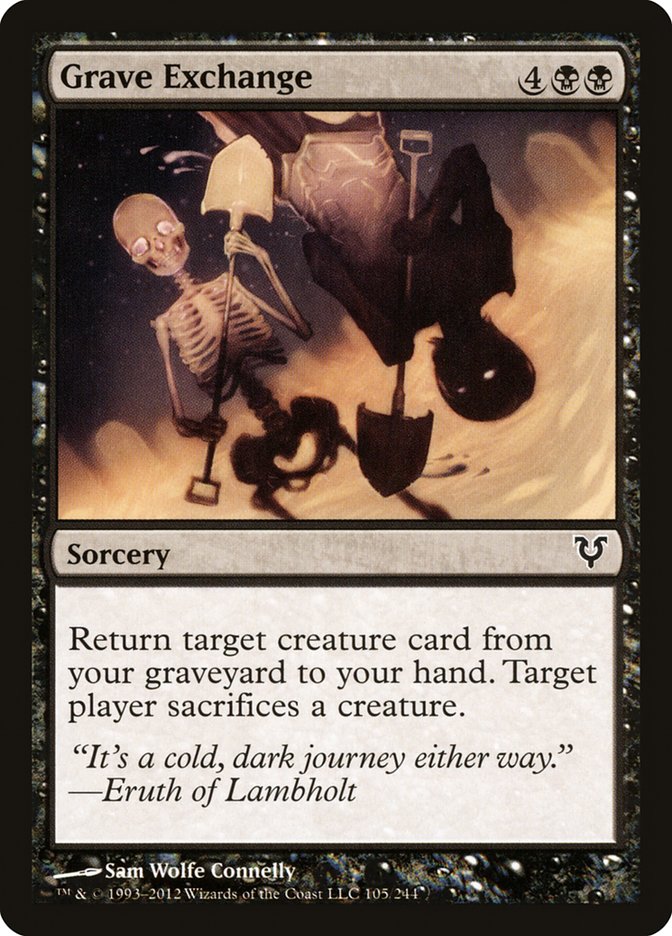 Grave Exchange [Avacyn Restored] MTG Single Magic: The Gathering | Red Claw Gaming
