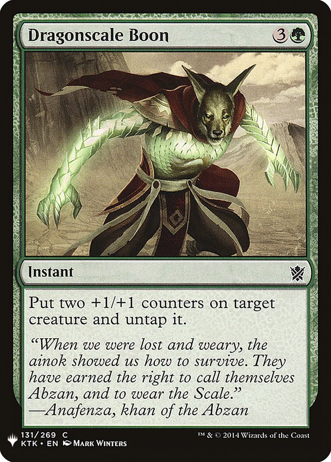 Dragonscale Boon [Mystery Booster] MTG Single Magic: The Gathering | Red Claw Gaming