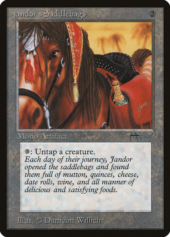 Jandor's Saddlebags [Arabian Nights] MTG Single Magic: The Gathering | Red Claw Gaming