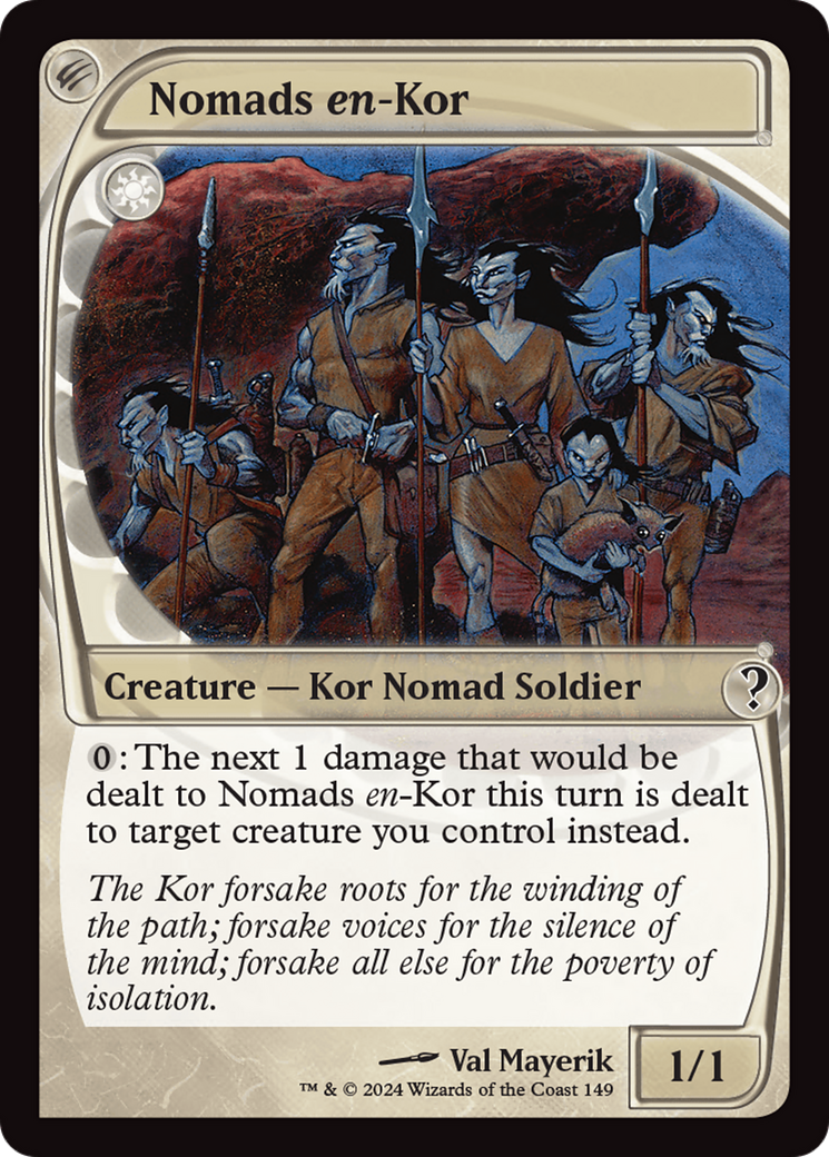 Nomads en-Kor (Future Sight) [Mystery Booster 2] MTG Single Magic: The Gathering | Red Claw Gaming