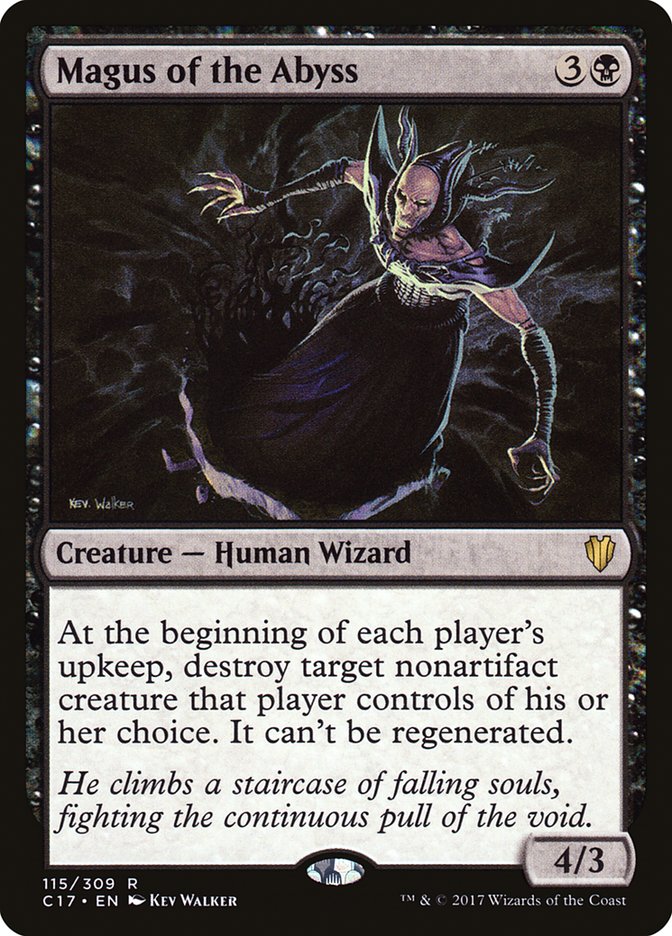 Magus of the Abyss [Commander 2017] MTG Single Magic: The Gathering | Red Claw Gaming