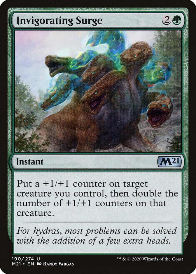 Invigorating Surge [Core Set 2021] MTG Single Magic: The Gathering | Red Claw Gaming