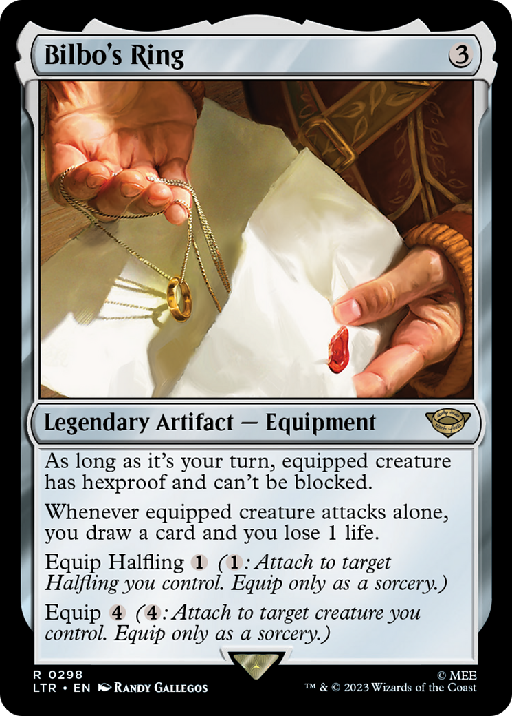 Bilbo's Ring [The Lord of the Rings: Tales of Middle-Earth] MTG Single Magic: The Gathering | Red Claw Gaming