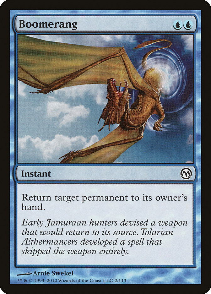 Boomerang [Duels of the Planeswalkers] MTG Single Magic: The Gathering | Red Claw Gaming