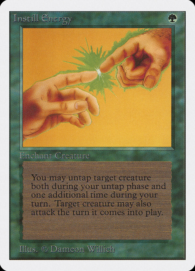 Instill Energy [Unlimited Edition] MTG Single Magic: The Gathering | Red Claw Gaming