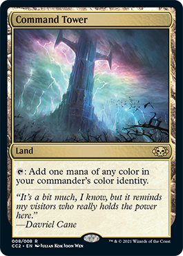 Command Tower [Commander Collection: Black] MTG Single Magic: The Gathering | Red Claw Gaming