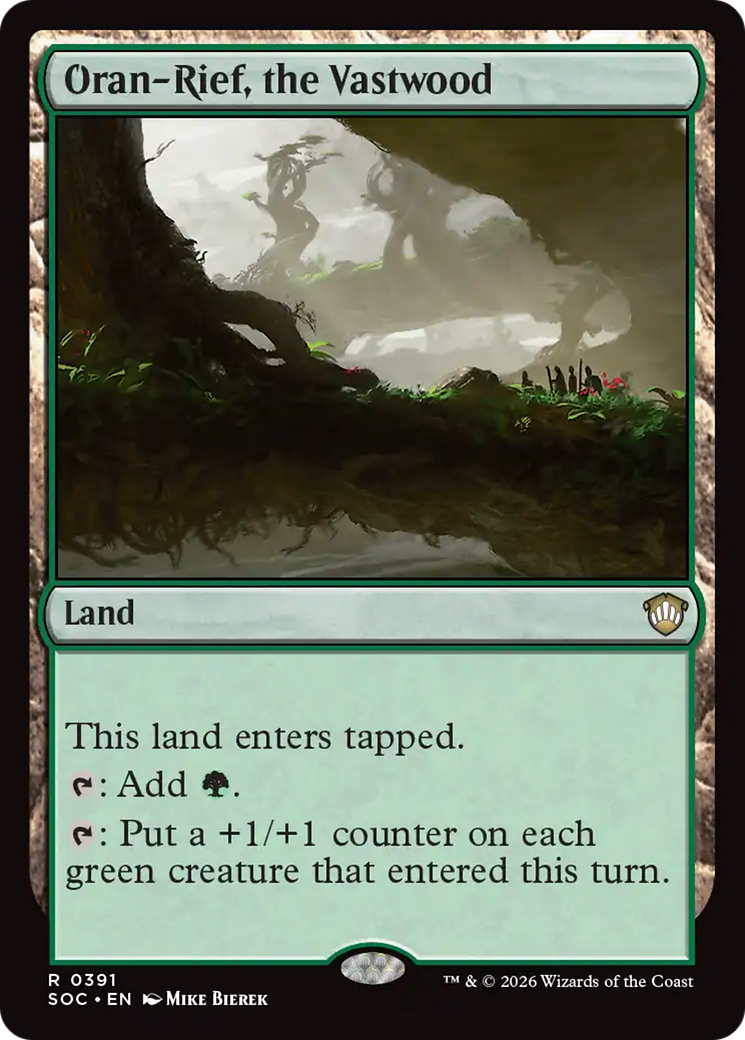 Oran-Rief, the Vastwood [Secrets of Strixhaven Commander] MTG Single Magic: The Gathering | Red Claw Gaming