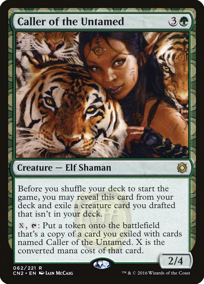 Caller of the Untamed [Conspiracy: Take the Crown] MTG Single Magic: The Gathering | Red Claw Gaming